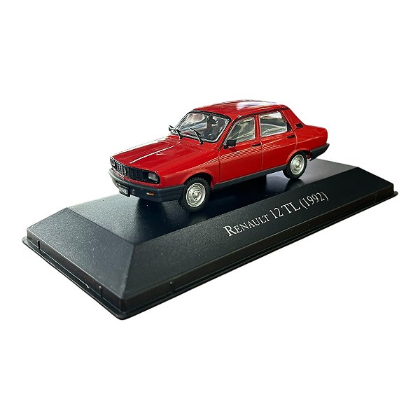 Miniatura Renault 12 1992 Vermelho Argentina Metal 1:43