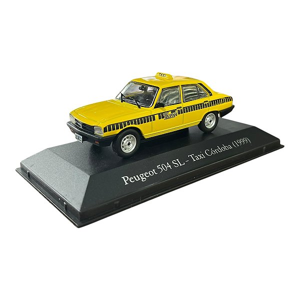 Miniatura Peugeot 504 Taxi Córdoba Metal 1:43