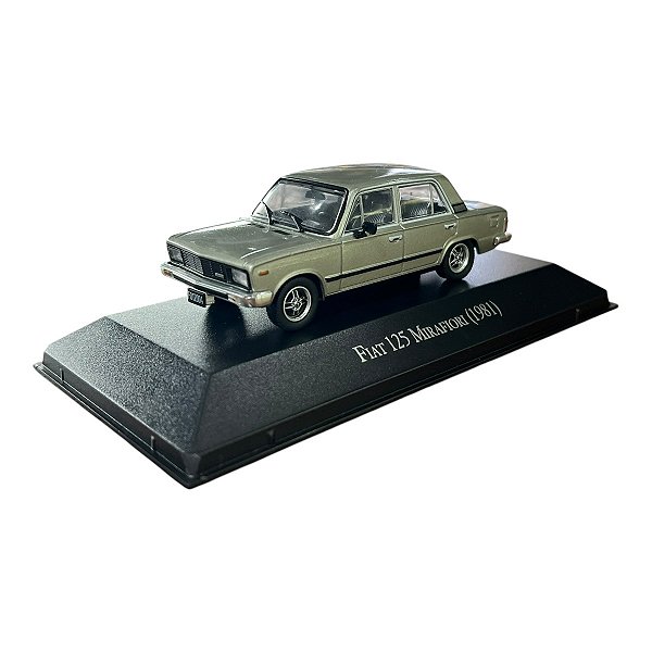 Miniatura Fiat 125 Mirafiori 1981 Argentina Metal 1:43