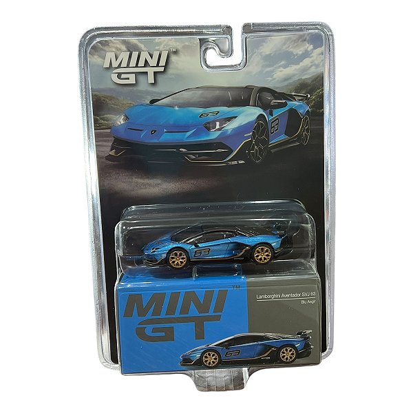 Miniatura MiniGT Lamborghini Aventador SVJ #784 1:64