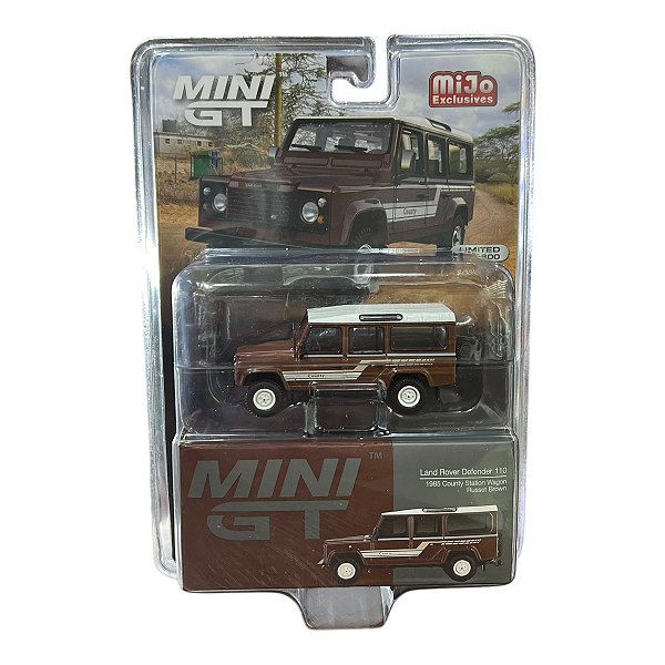 Miniatura MiniGT Land Rover Defender 110 #734 1:64