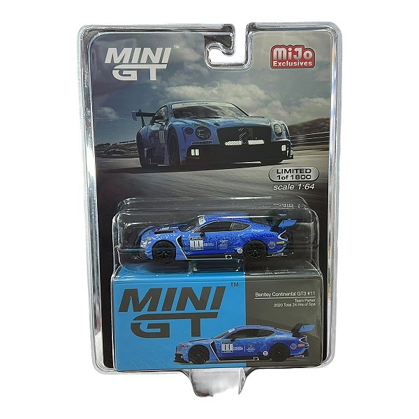 Miniatura MiniGT Bentley Continental GT3 #335 1:64