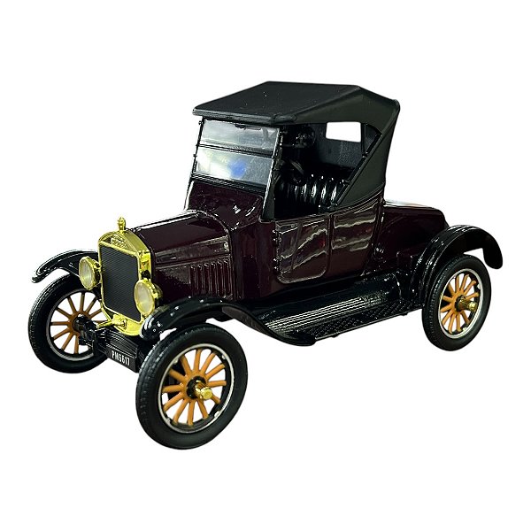 Miniatura Ford Model T 1925 Bordô Motormax 1:24