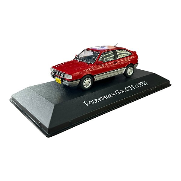 Miniatura Volkswagen Gol GTI 1992 - Edição 09 1:43