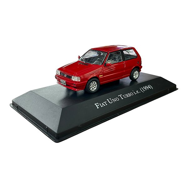 Miniatura Fiat Uno Turbo i.e. 1994 - Edição 04 1:43
