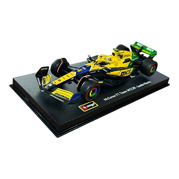 Miniatura Fórmula 1 F1 McLaren Ayrton Senna Version #4 1:43
