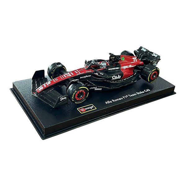 Miniatura Fórmula 1 F1 Alfa Romeo C43 #77Valteri Bottas 1:43