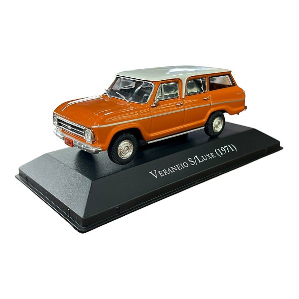 Miniatura Chevrolet Veraneio Luxe Série Ouro Edição 04 1:43