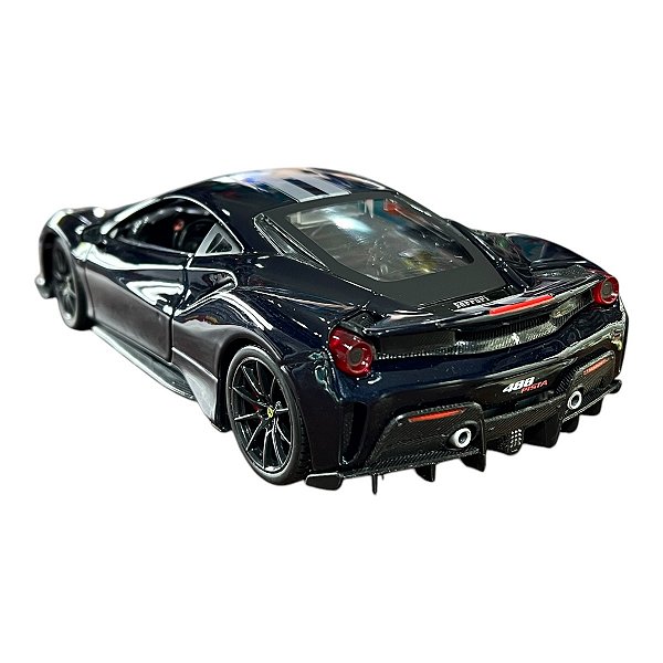 Miniatura Ferrari 488 Pista Azul Burago 1:24