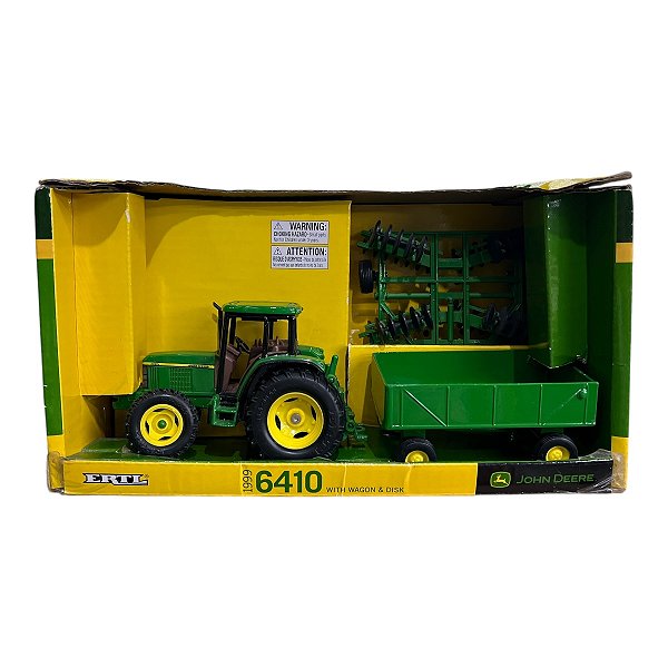 Miniatura John Deere 1999 6410 Wagon Disk 1:32