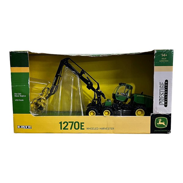 Miniatura John Deere Colhedora Florestal 1270e 1:64