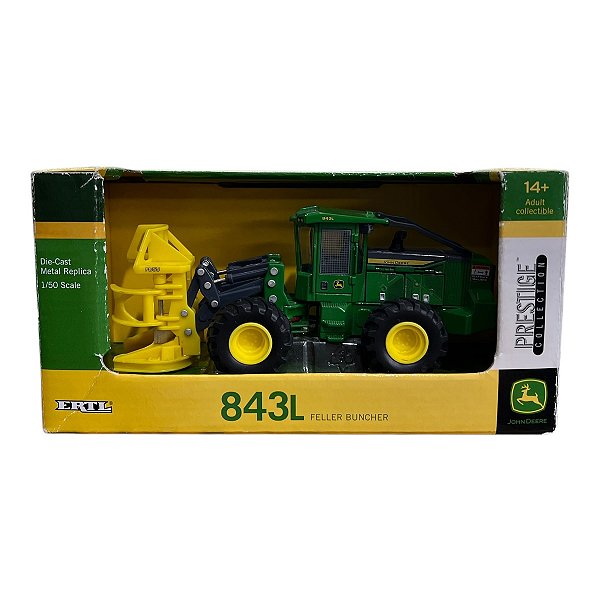 Miniatura John Deere Carregadeira de Cana Florestal 1:50