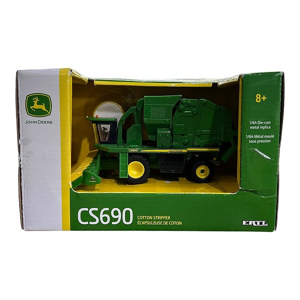 Miniatura John Deere Colheitadeira de Algodão CS690 1:64