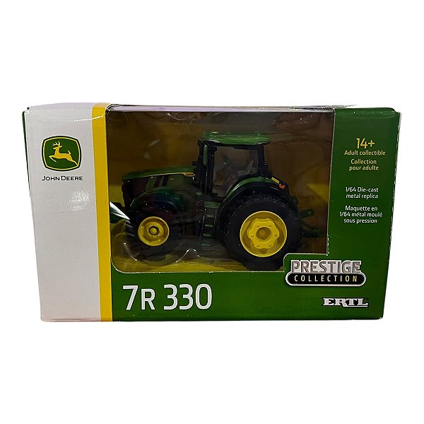Miniatura John Deere Trator 7R 330 1:64