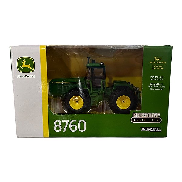 Miniatura John Deere Trator 8760 1:64
