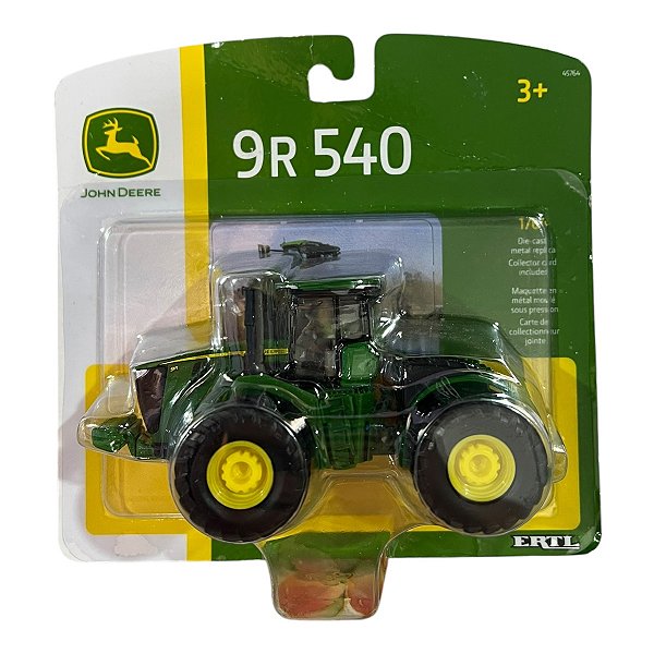 Miniatura John Deere Trator 9R 540 1:64