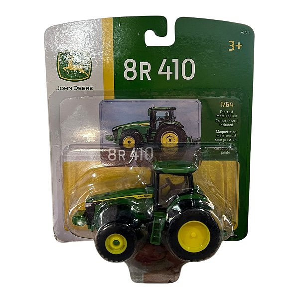 Miniatura John Deere Trator 8R 410 1:64