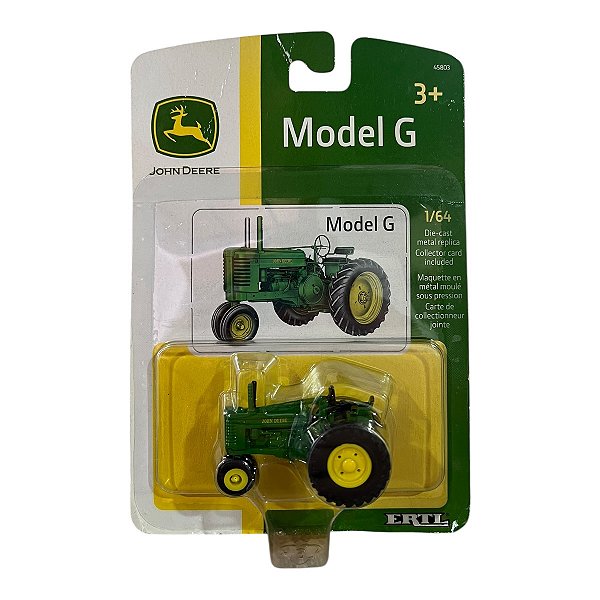 Miniatura John Deere Trator Model G 1:64