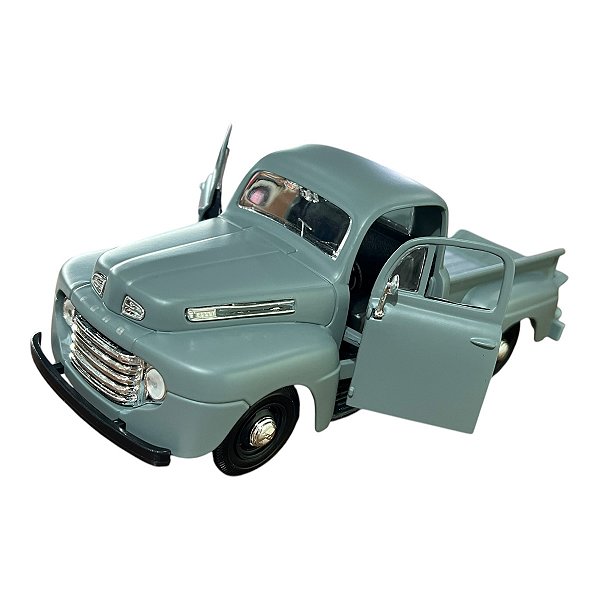 Miniatura Ford F1 Picape 1948 Cinza Maisto 1:24