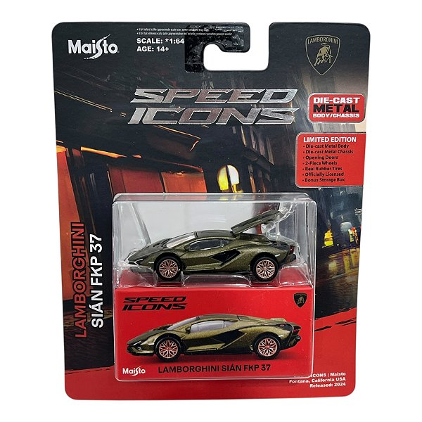 Miniatura Maisto Lamborghini Sian FKP 37 1:64