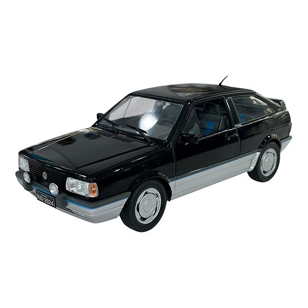 Miniatura Volkswagen Gol GTI 1994 Preto Metal 1:24