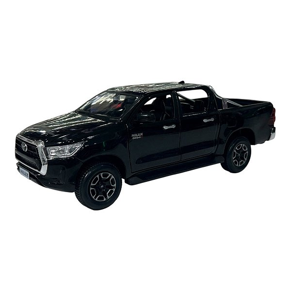 Miniatura Toyota Hilux Preto Maisto 1:27