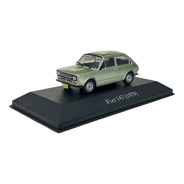 Miniatura Fiat 147 Verde - Edição 40 1:43