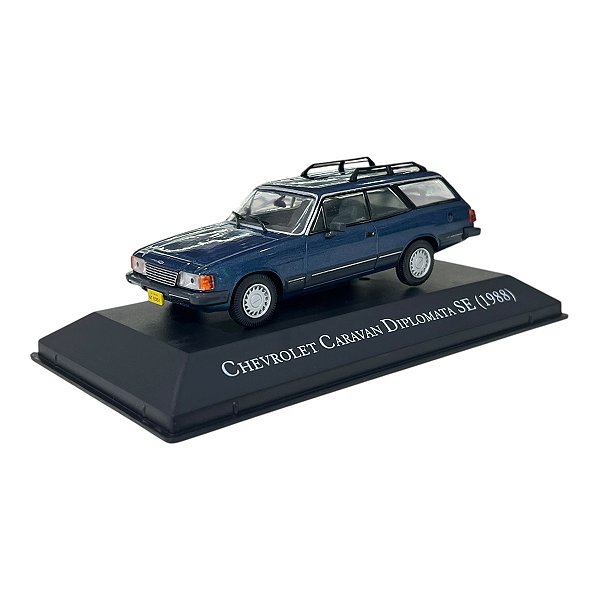 Miniatura Chevrolet Caravan Diplomata 1988 - Edição 35 1:43