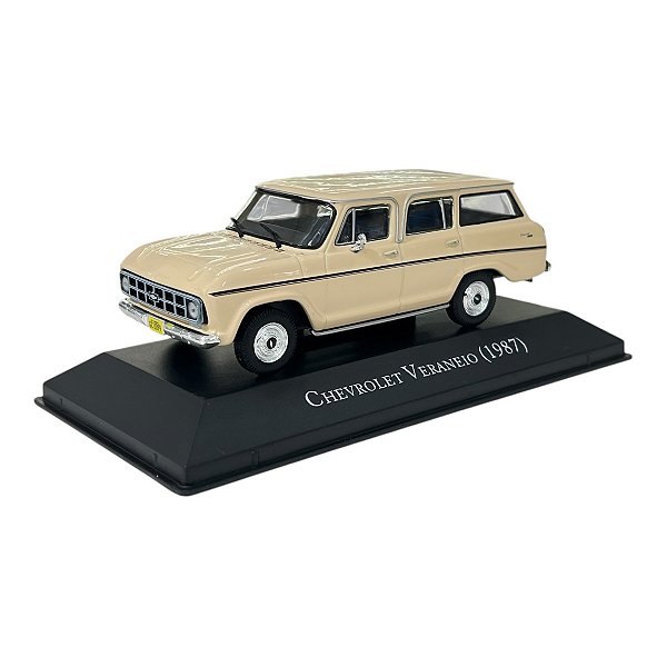 Miniatura Chevrolet Veraneio 1987 - Edição 34 1:43