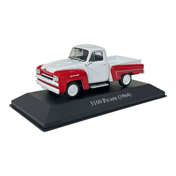Miniatura Chevrolet Picape 3100 64 Série Ouro Edição 16 1:43