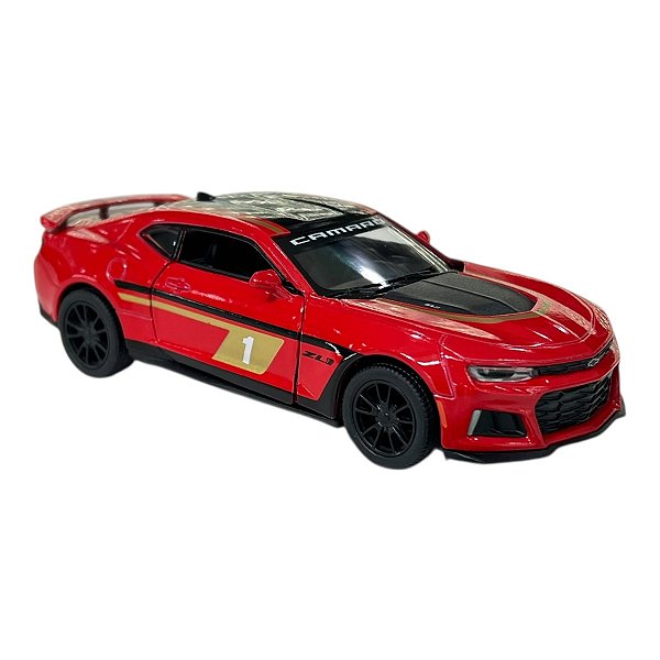 Miniatura Chevrolet Camaro ZL1 Livery Vermelho 1:38