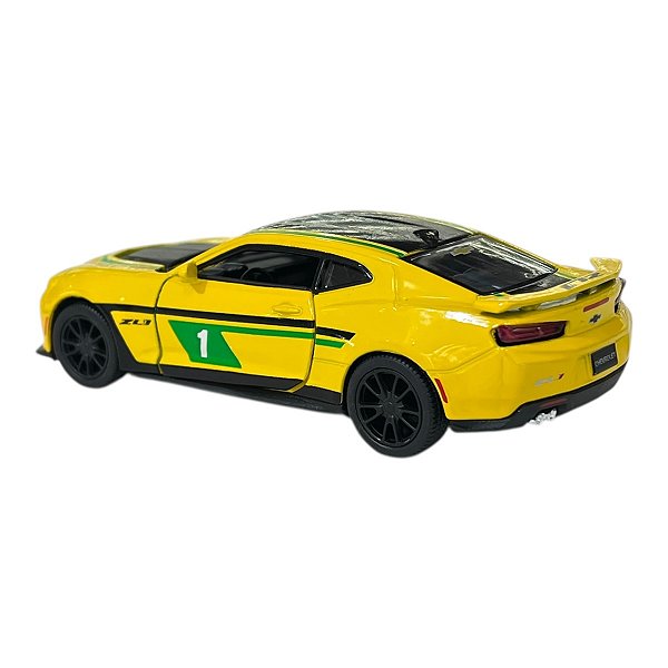 Miniatura Chevrolet Camaro ZL1 Livery Amarelo 1:38