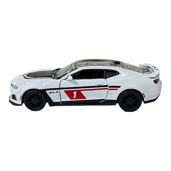Miniatura Chevrolet Camaro ZL1 Livery Branco 1:38
