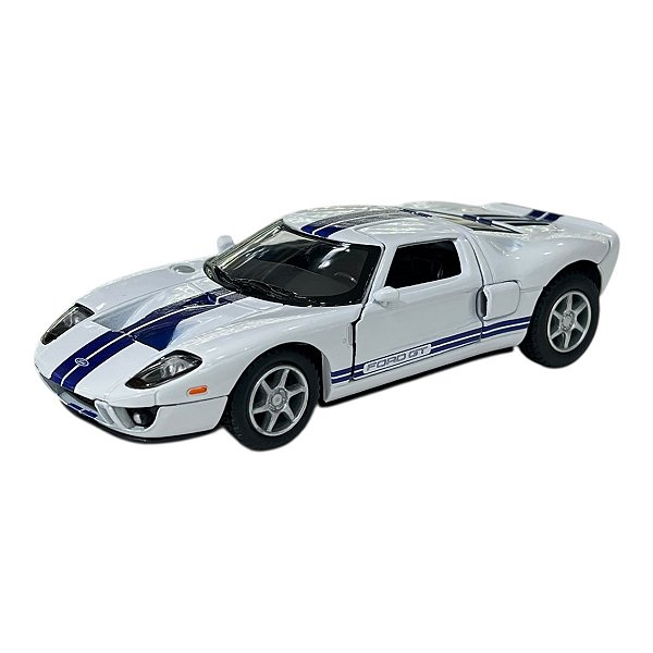 Miniatura Ford GT Branco 1:36