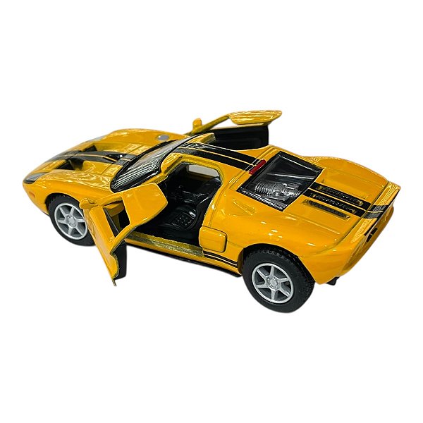 Miniatura Ford GT Amarelo 1:36