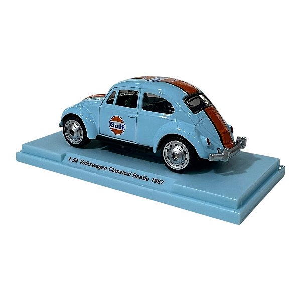 Miniatura Volkswagen Fusca Serie Gulf 1:54