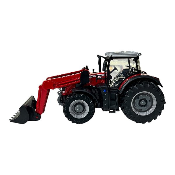Miniatura Máquina Trator Massey Ferguson Burago 1:50