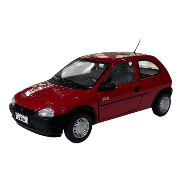 Miniatura Chevrolet Corsa Vermelho Metal 1:24