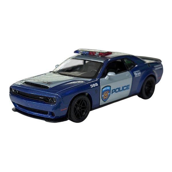 Miniatura Dodge Challenger SRT Demon Policia 1:40
