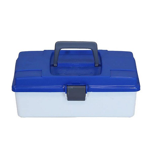 Maleta para Pesca +1 Estojo Pesca Brasil Box 001 Azul