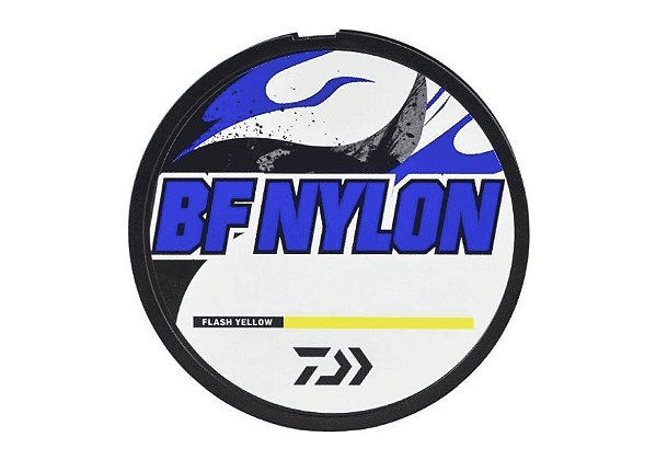 Linha monofilamento Daiwa BF Nylon 300m Flash Yellow - Lançamento
