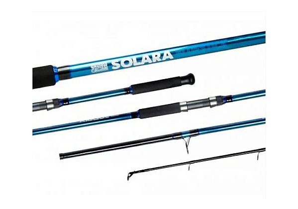 Vara Solara Bluestick de 2.40 metros Média Pesada 12-25 libras Molinete