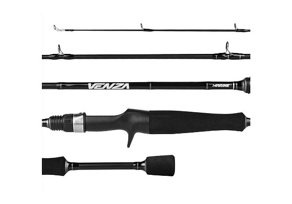 Vara Marine Sports Venza VNZ-C571M 10 - 20Lb 5`7 (1,70m) - Carretilha (Inteiriça)