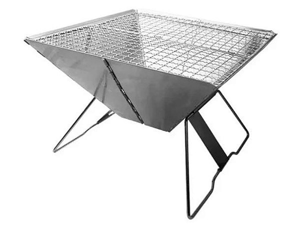 Mini Churrasqueira SKL-004 INOX Albatroz Fishing