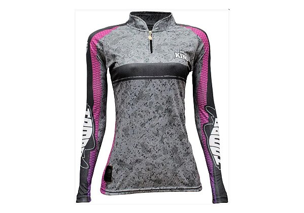 Camiseta Feminina King Brasil KFF609