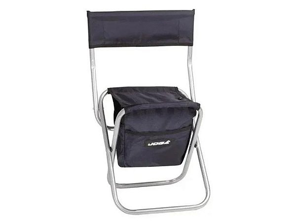 Cadeira Com Encosto Dobrável Pesca Camping C/ Bolsa Jogá