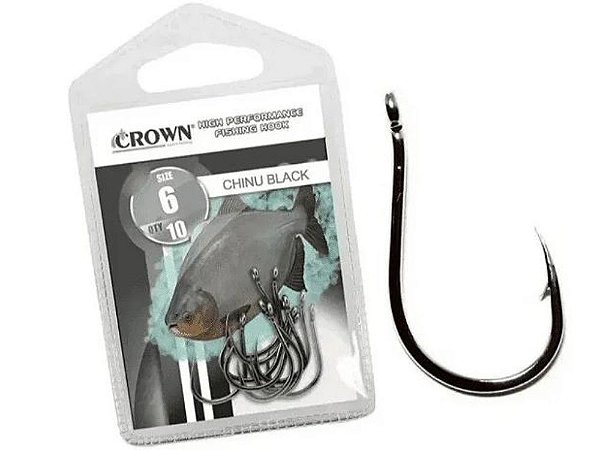 Anzol Crown Chinu Black