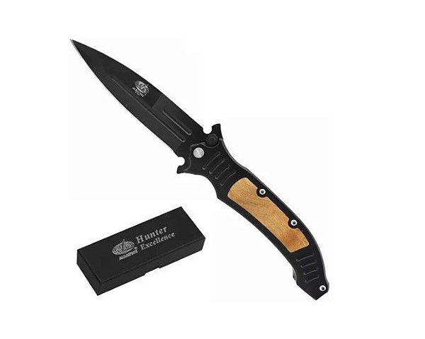 Canivete Albatroz Aço Inox 23cm Hunter Excellence Ld-201a