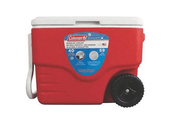 Caixa Térmica Cooler 40 Qt 38l Com Rodas - Coleman