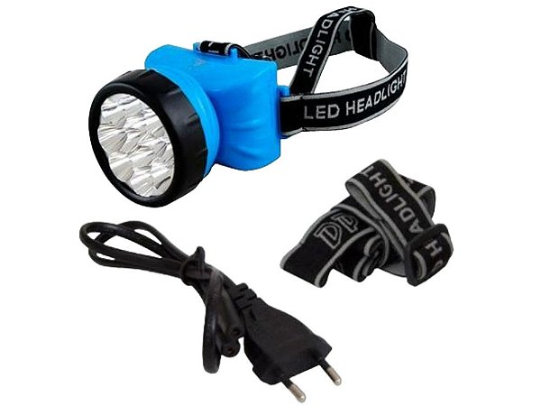 Lanterna De Cabeça 12 Leds Albatroz 722B